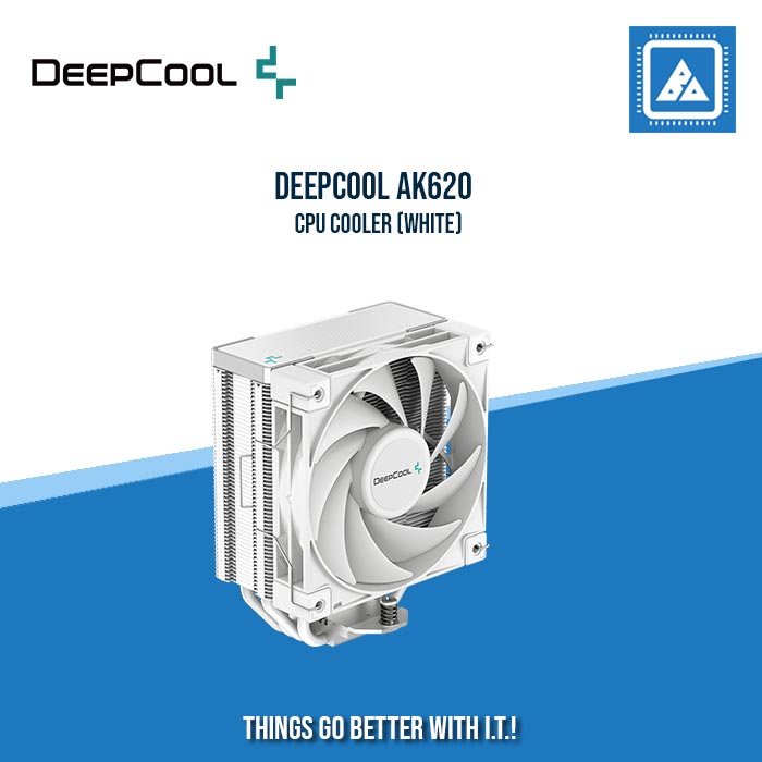 DEEPCOOL AK620 CPU COOLER (WHITE) DEEPCOOL AK620 CPU COOLER (WHITE)